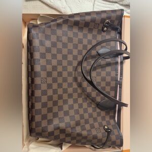 Louis Vuitton Beige and Orange Set